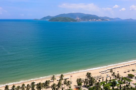 越南芽庄海滨风景