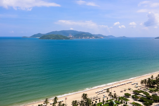 越南芽庄海滨风景