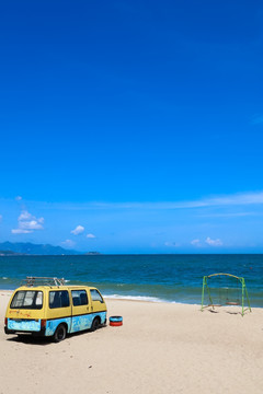 越南芽庄沙滩风景