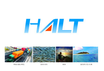 logo设计halt