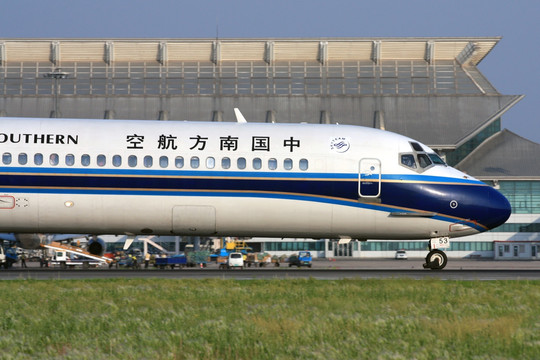 中国南方航空公司麦道飞机