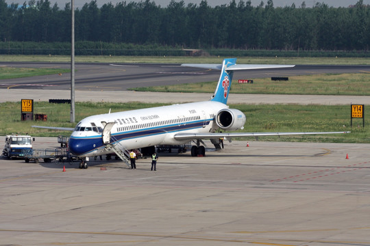 中国南方航空麦道飞机