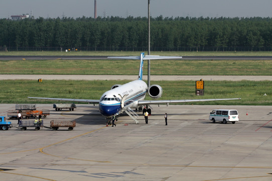 中国南方航空公司麦道飞机