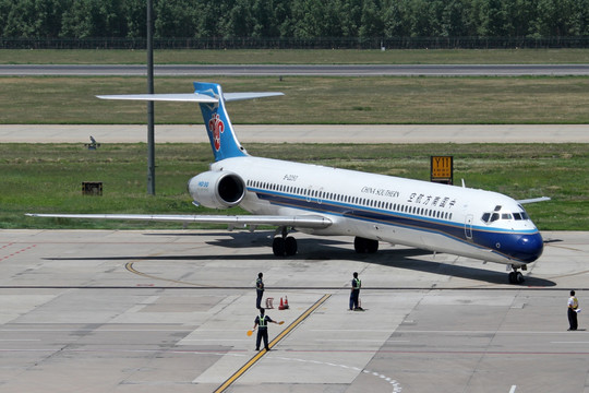 中国南方航空麦道飞机