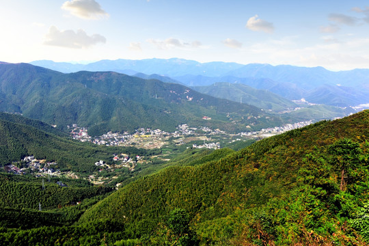 杭州莫干山风光