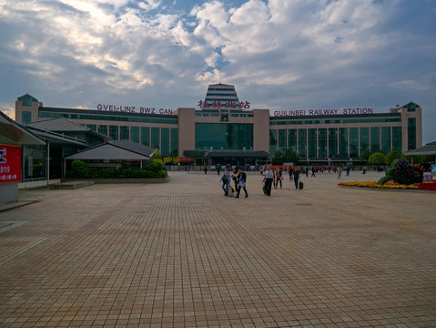广西桂林北站高铁站
