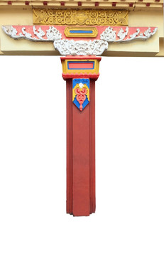 藏式立柱