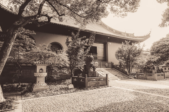 杭州老建筑怀旧照片