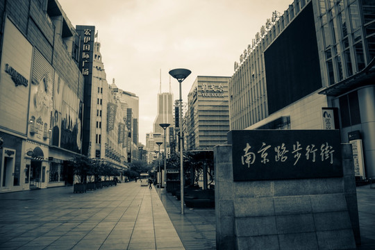 旧上海南京路