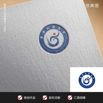 学校logo