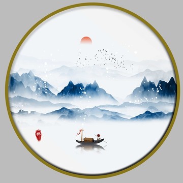 山水画