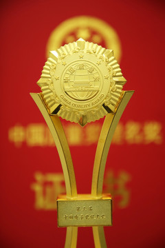 中国质量杯提名奖奖杯