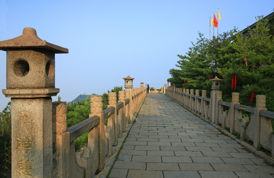 泰山玉皇庙景观