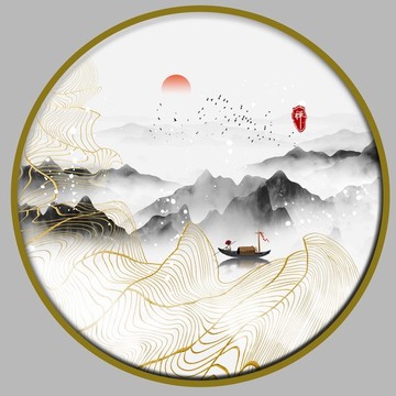 山水画