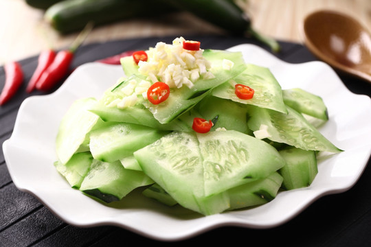 蒜泥黄瓜