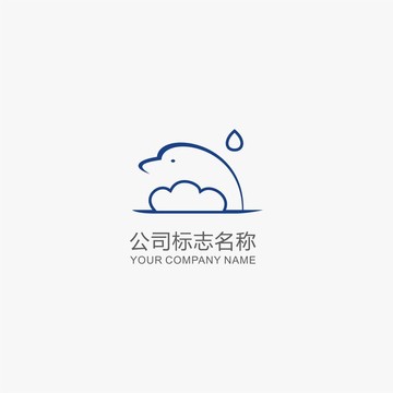 海豚标志logo