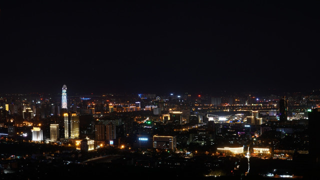 济南城市夜景