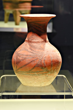 马家窑文化彩陶鸟纹壶