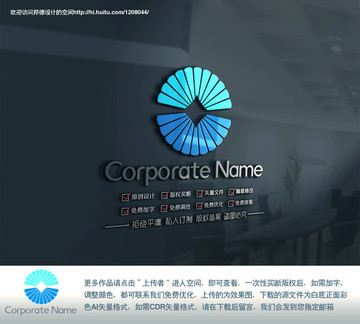 贝壳金融创意logo