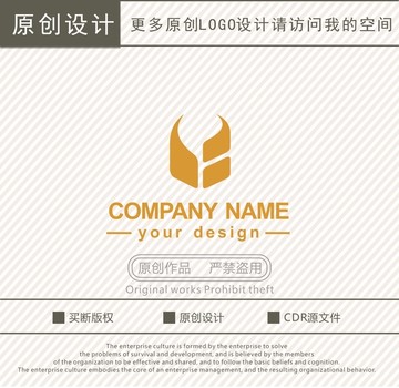 F字母金融电子logo