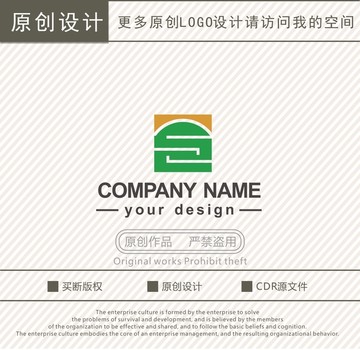 巨字合字logo