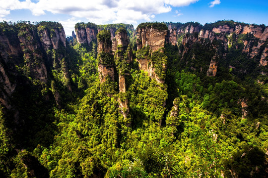 张家界山峰