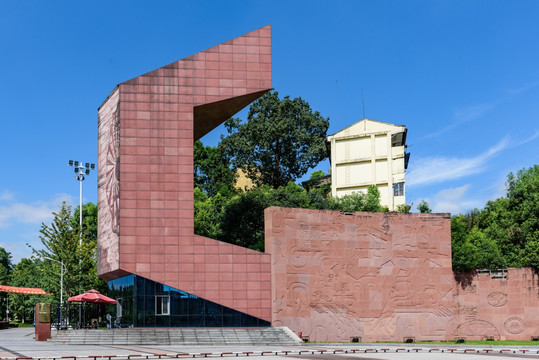 大学大门建筑造型