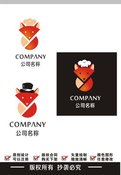 餐饮狐狸logo