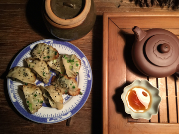 生煎饺子