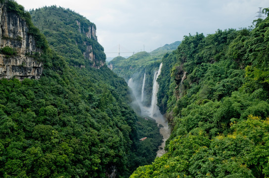 马岭河峡谷