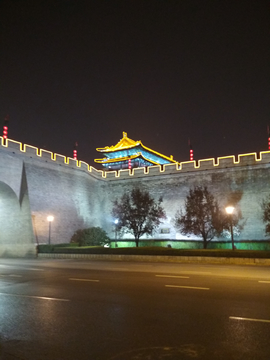 古城墙夜景