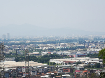 俯瞰漳州城市建筑