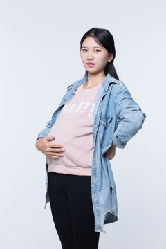 孕妇摄影图片
