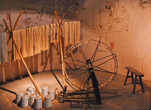 古代纺织作坊