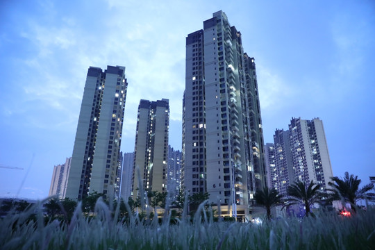 高楼城市