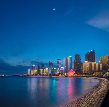 浮山湾夜景