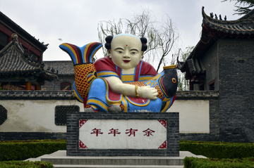 潍坊杨家埠民俗雕塑