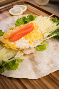 土豆蛋饼
