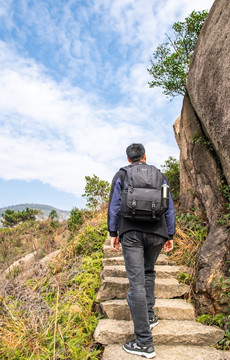 冒险探险登山攀爬