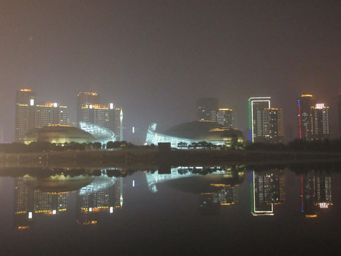 河南艺术中心夜景