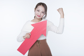 箭头标志素材摄影图