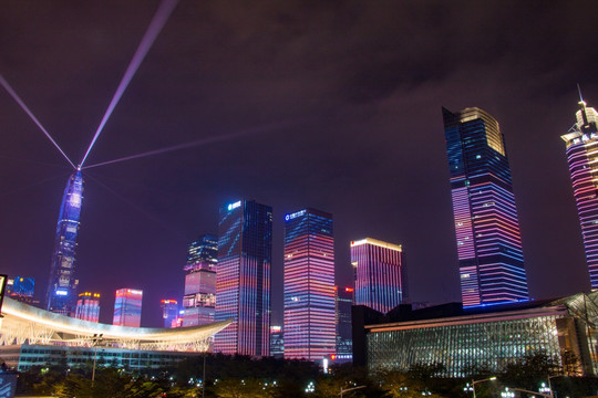 深圳夜景灯光秀