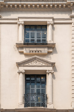 欧洲建筑窗户