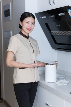 家政人员摄影图片