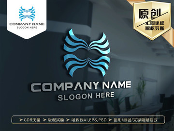 X字母LOGO设计