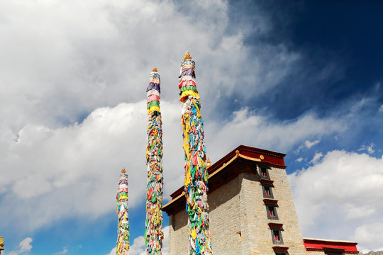 西藏山南桑耶寺风貌