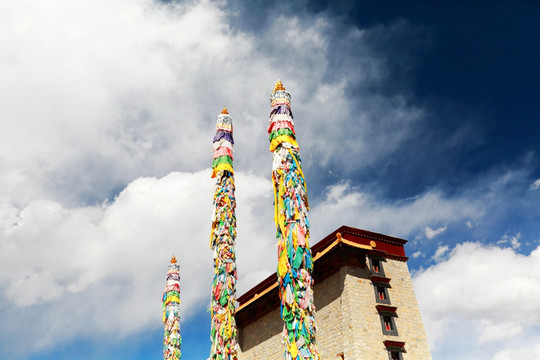 西藏山南桑耶寺风貌