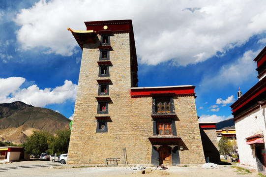 西藏山南桑耶寺风貌