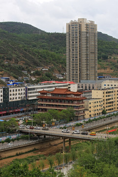吴起县城市建筑