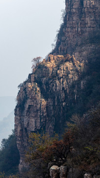 远山秋景